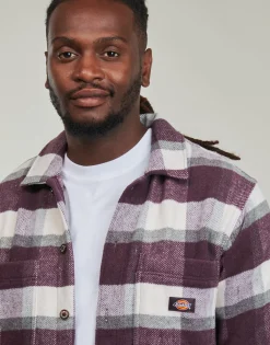 PLAID COALING LS SHIRT