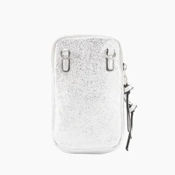 Pochette de téléphone argent Pasqua