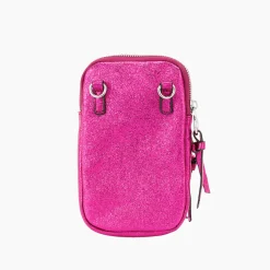 Pochette de téléphone fuchsia Pasqua