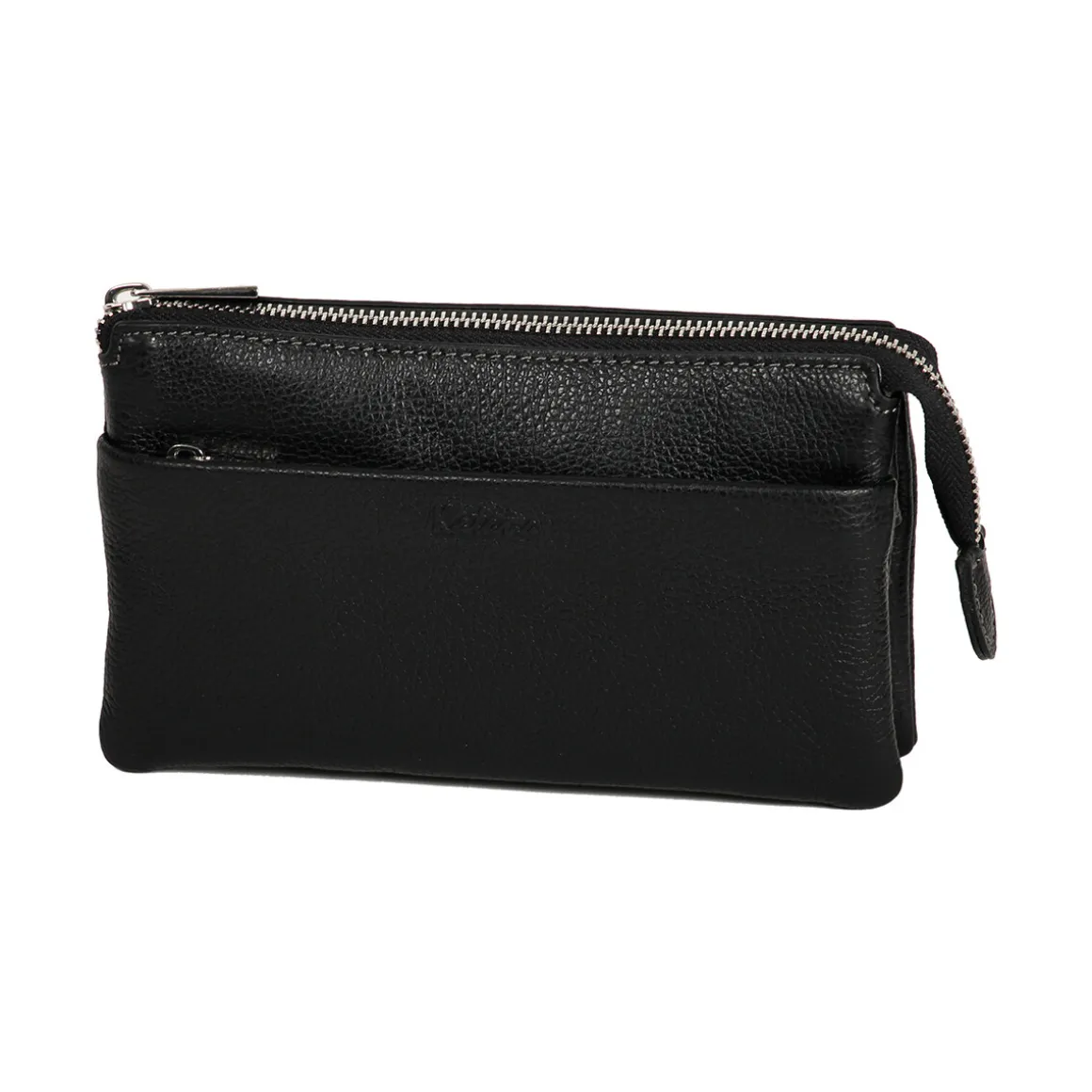 Pochette En Cuir De Vachette Grainé 69600