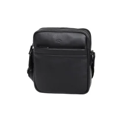 Pochette Portée Travers Cuir De Vachette Grainé 89621