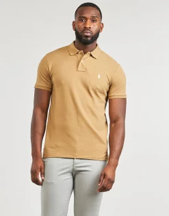 POLO COUPE DROITE EN COTON BASIC MESH