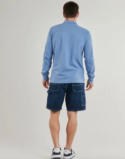 POLO COUPE DROITE EN COTON BASIC MESH