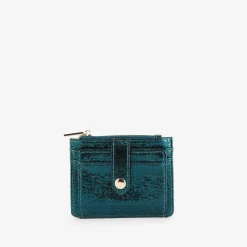 Porte cartes vert Romane