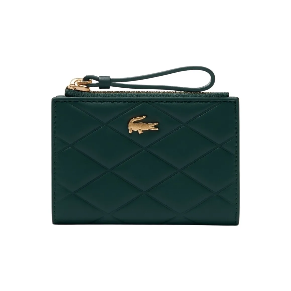 Portefeuille Ref 66641 B43 Vert 12*8.5*2 cm