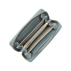 Portefeuille Ref 45345 Bleu Fume 15*10*2.5 cm