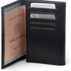 Porte-papier cuir Venise 37 37971 Noir