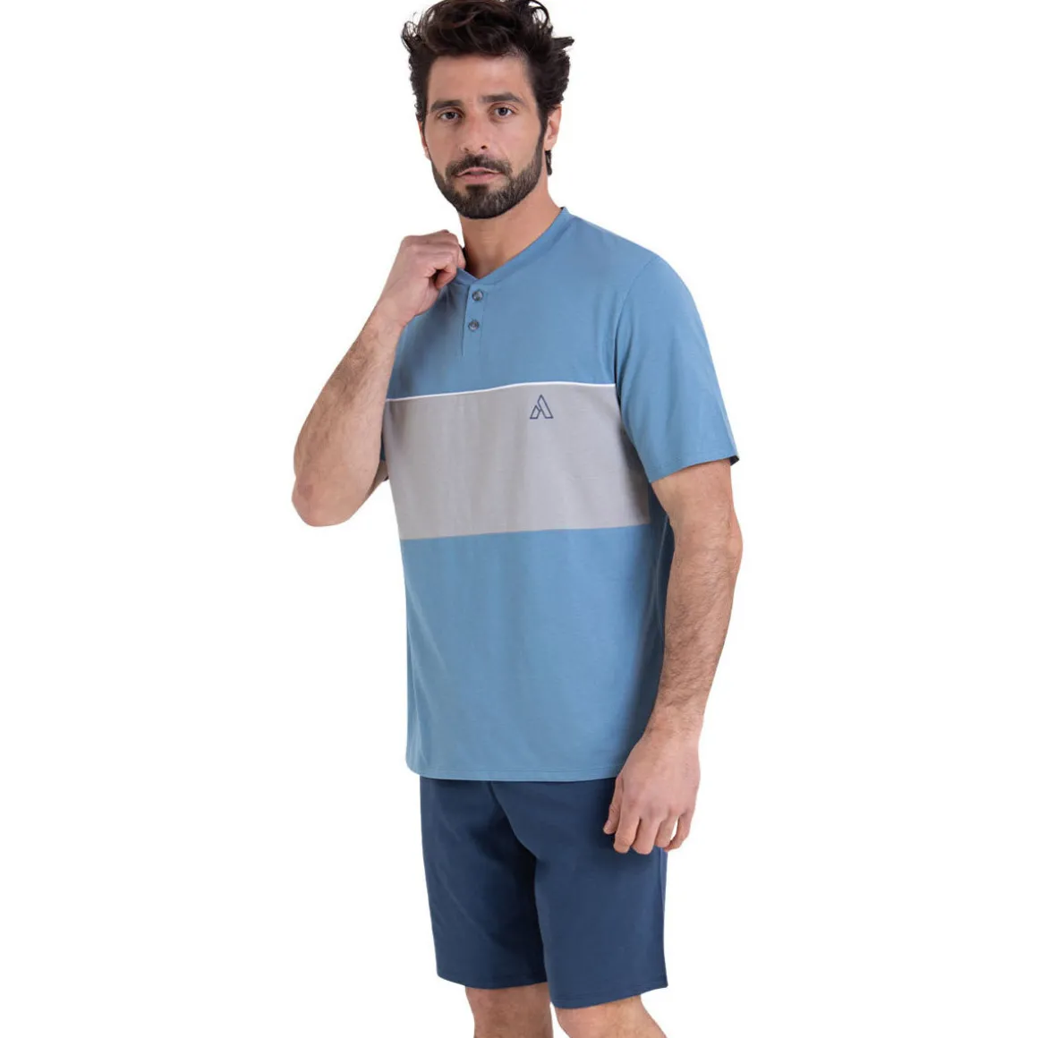 Pyjama court col tunisien CHIC