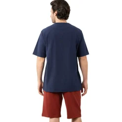 Pyjama court col V MERCERISE