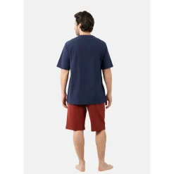 Pyjama court col V MERCERISE