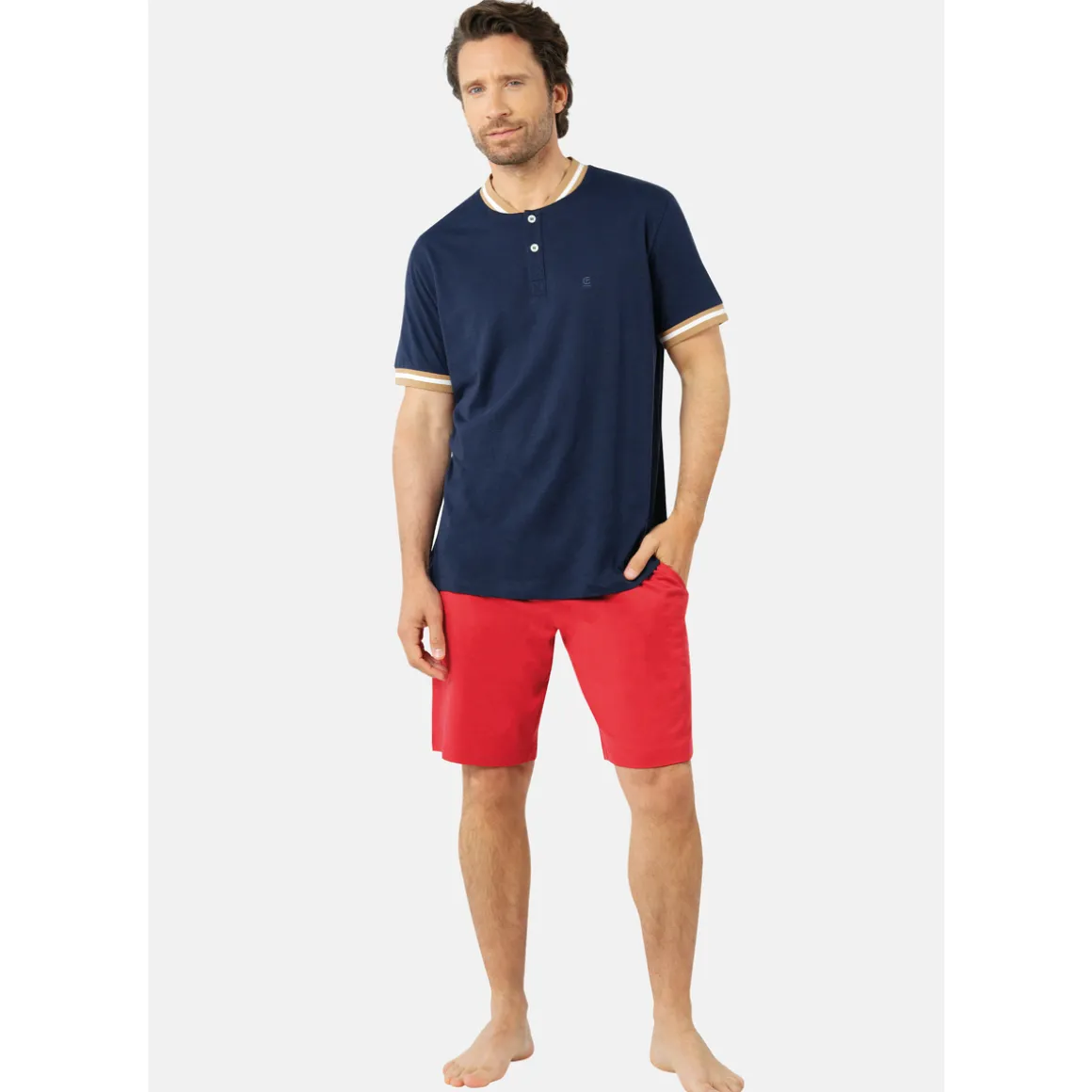 Pyjama court ouvert CASUAL