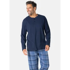 Pyjama long jersey flanelle