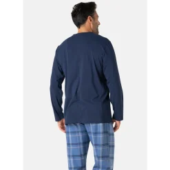 Pyjama long jersey flanelle