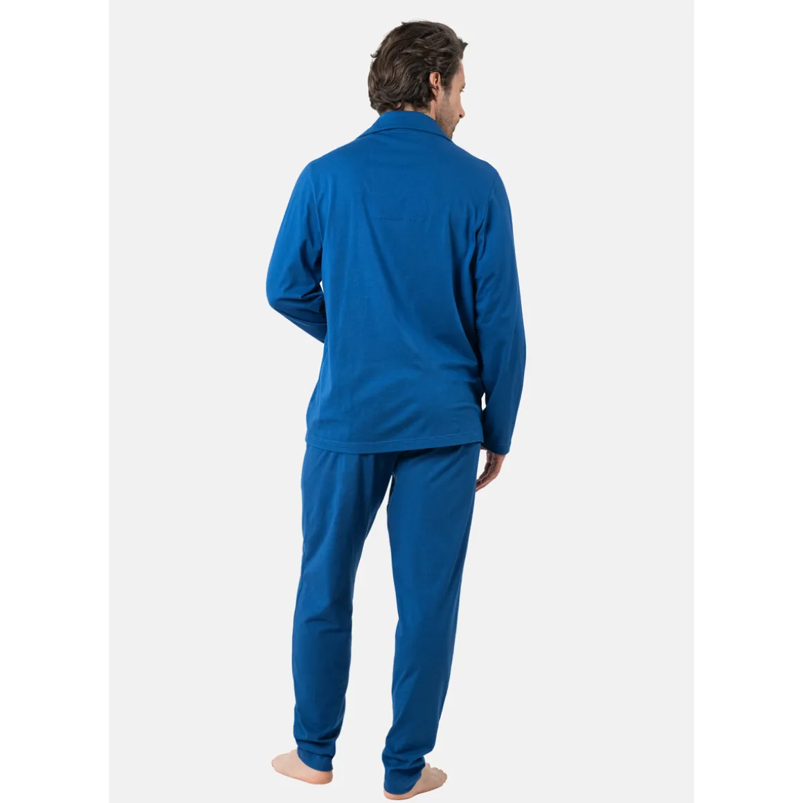 Pyjama long ouvert COTON BIO