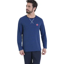 Pyjama long rayures L'ESCALE