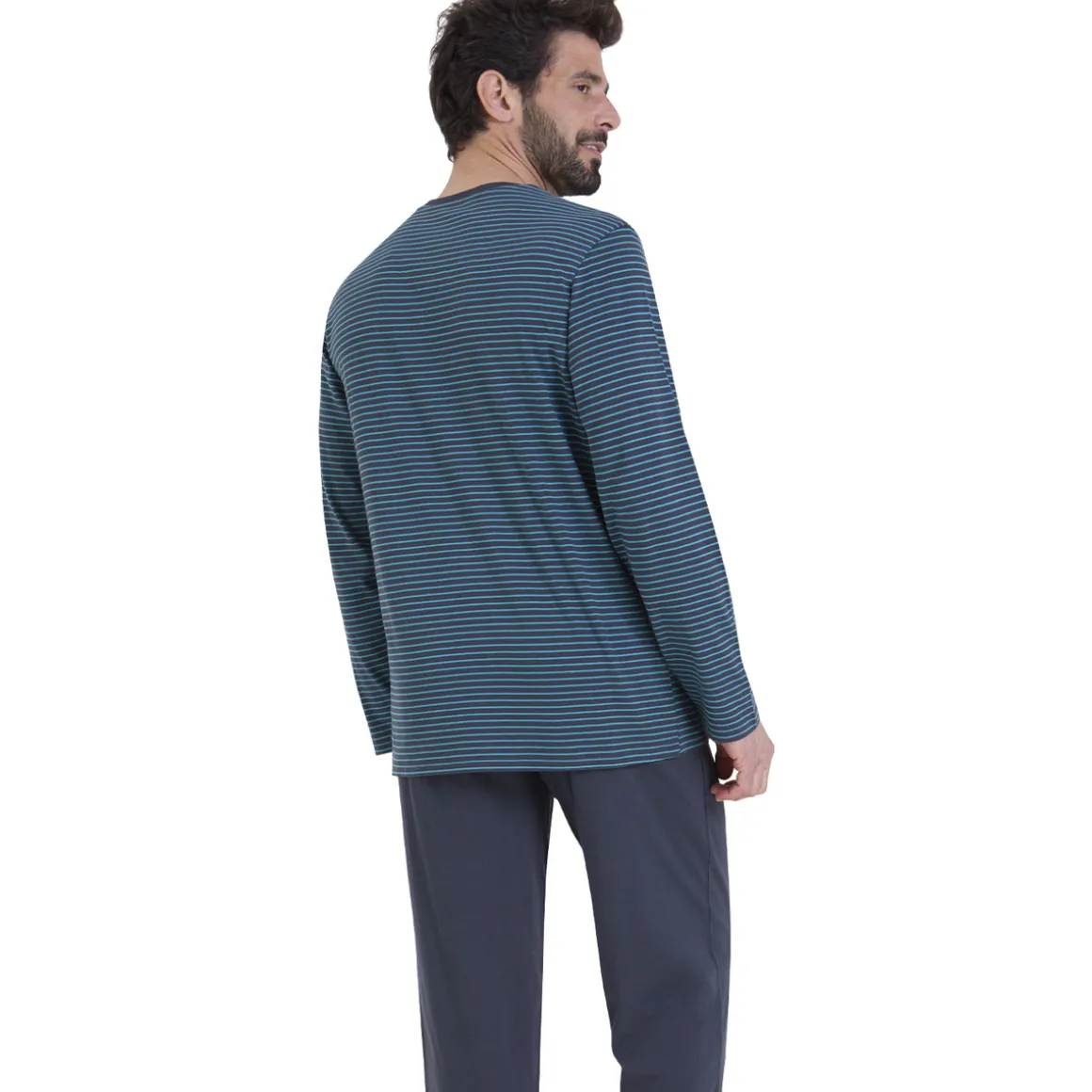 Pyjama long rayures L'ESCALE