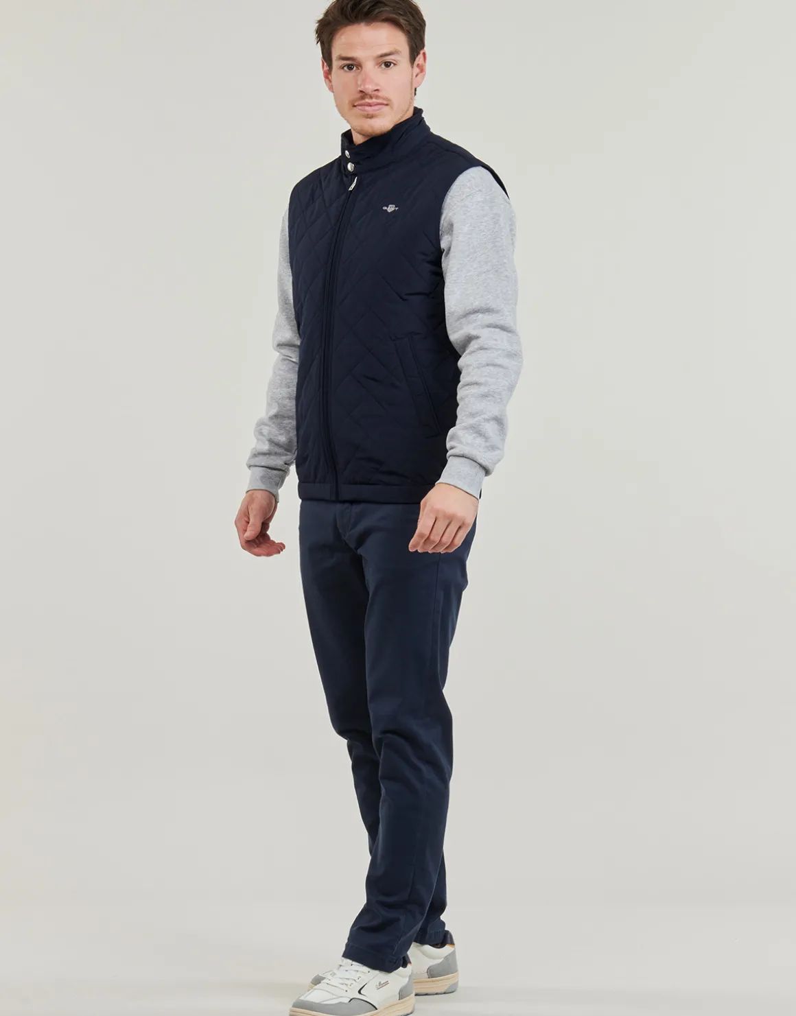 QUILTED WINDCHEATER VEST