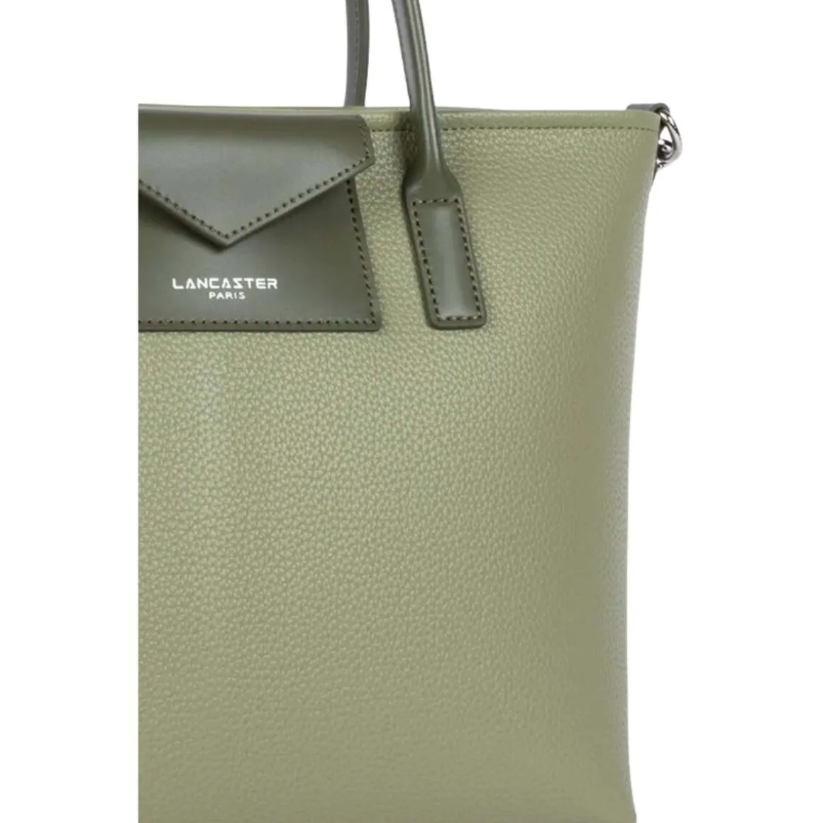 Sac cabas main Zippé Maya Double KBA 517-102 Olive