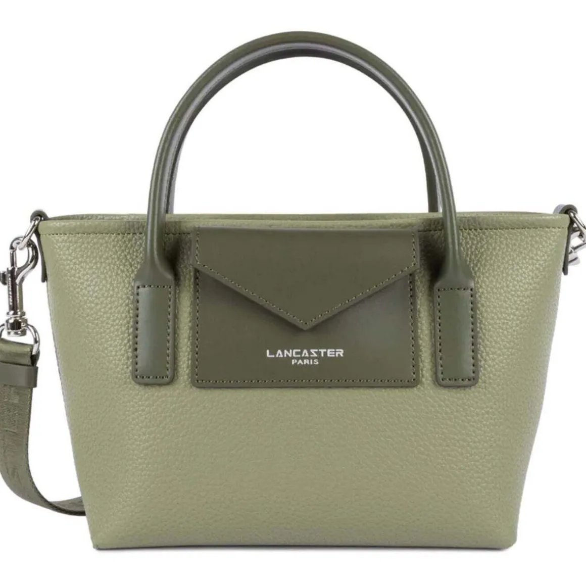 Sac cabas main Zippé Maya Double KBA 517-101 Olive