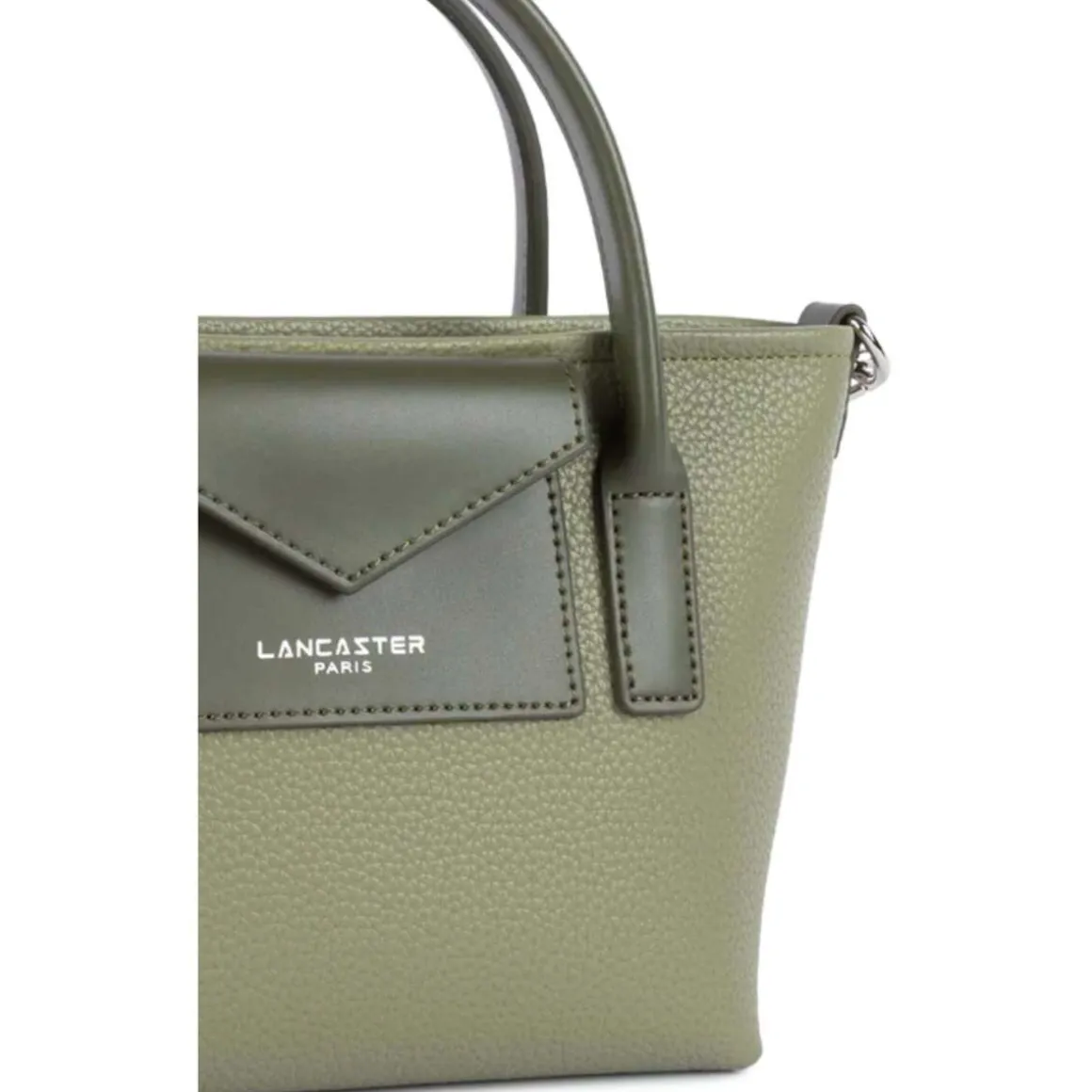 Sac cabas main Zippé Maya Double KBA 517-101 Olive