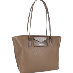 Sac cabas épaule Zippée M Maya 517-29 Taupe