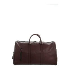 Sac de voyage en cuir ref_46240 Bordeaux 56*40*24