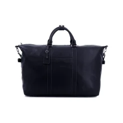 Sac de voyage en cuir ref 33930 Marine 65*38*21 cm