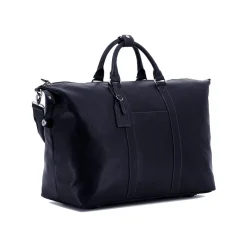 Sac de voyage en cuir ref 33930 Marine 65*38*21 cm