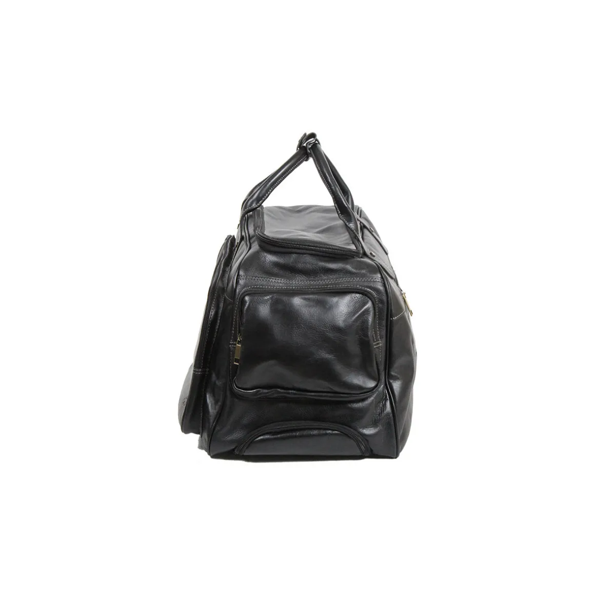 Sac De Voyage À Trolley Cuir De Vachette Gras K 33159