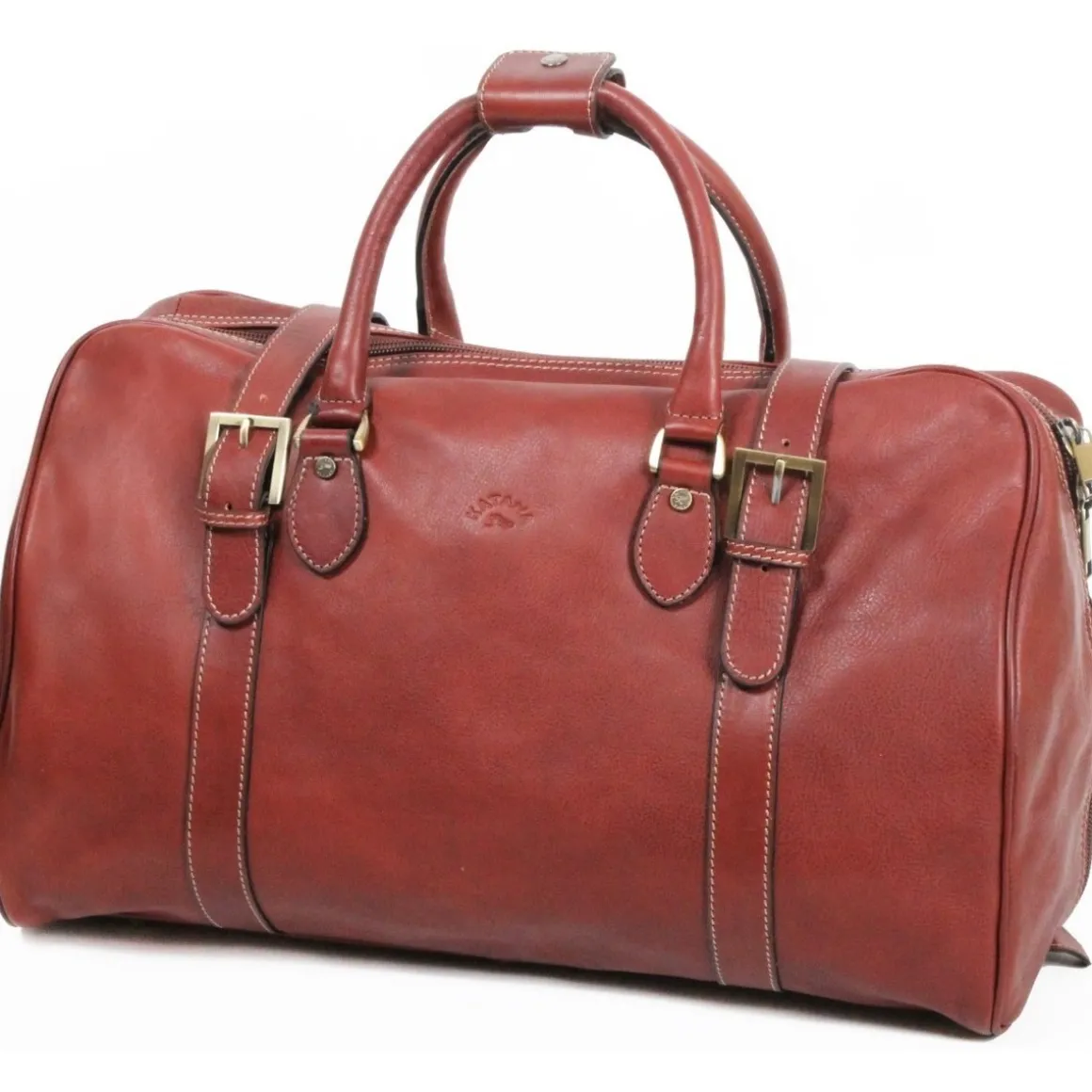 Sac De Voyage Cuir De Vachette Gras K 33155