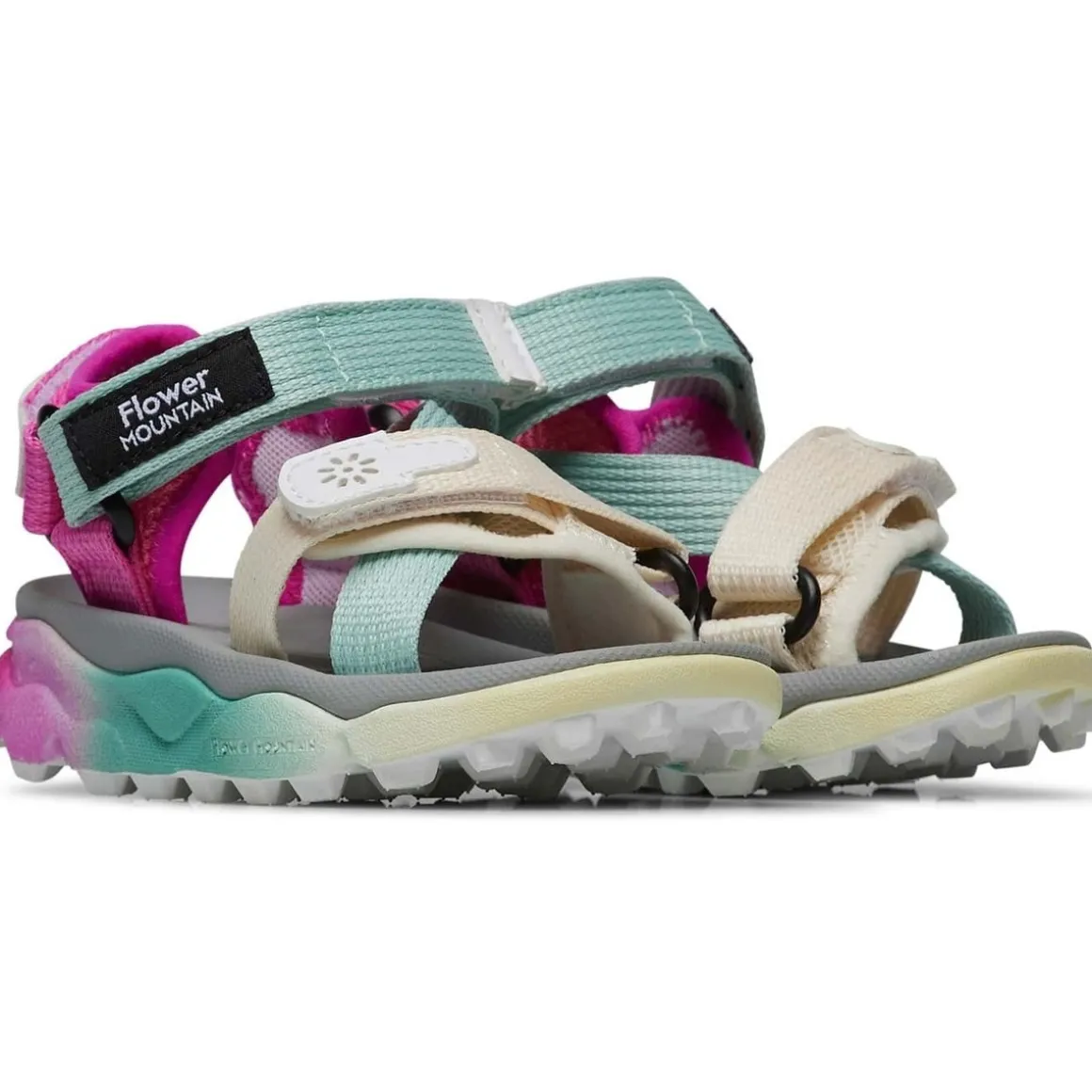 Sandales en similicuir et tissu NAZCA 2 JUNIOR.