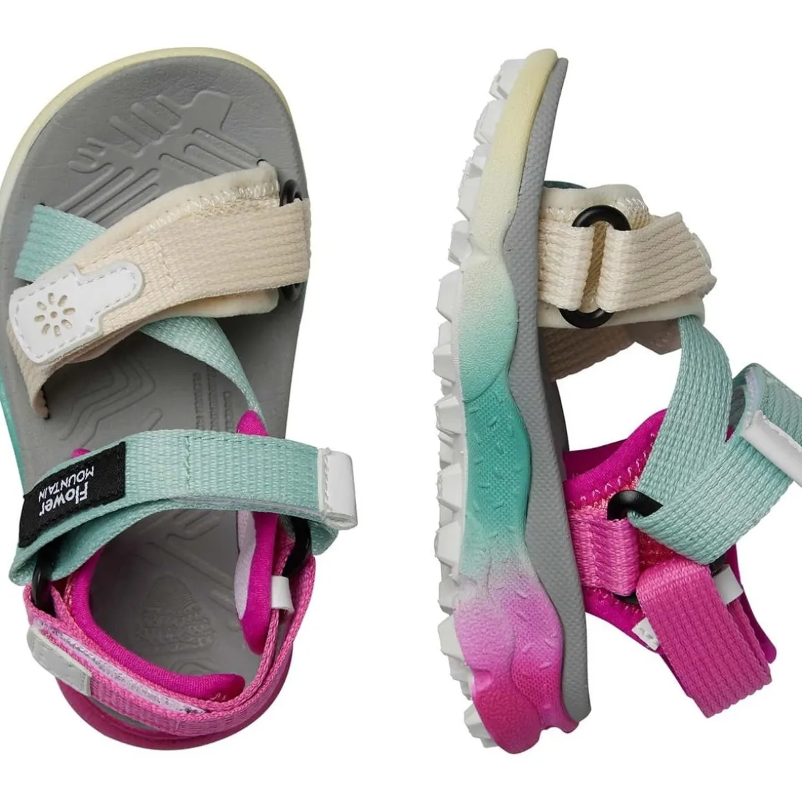 Sandales en similicuir et tissu NAZCA 2 JUNIOR.