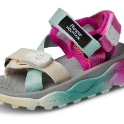 Sandales en similicuir et tissu NAZCA 2 JUNIOR.