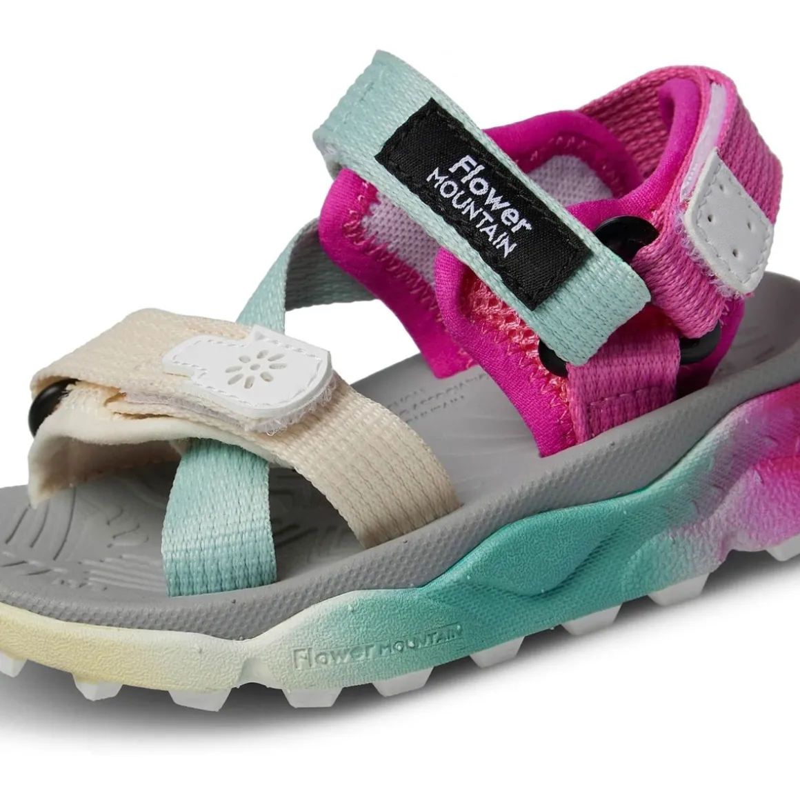 Sandales en similicuir et tissu NAZCA 2 JUNIOR.