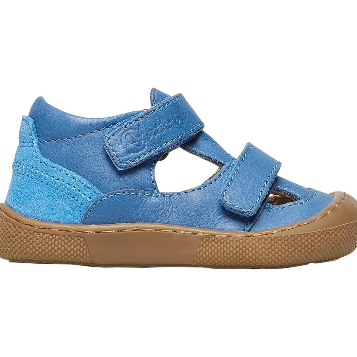 Sandales semi-ouvertes en cuir IRTYS