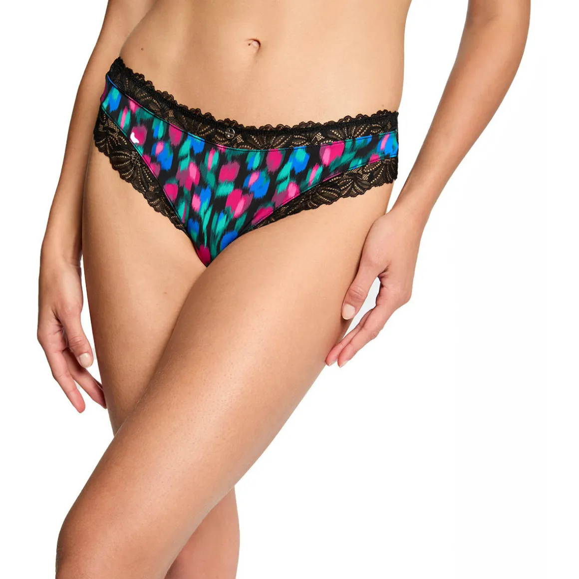 Shorty tanga noir Anna