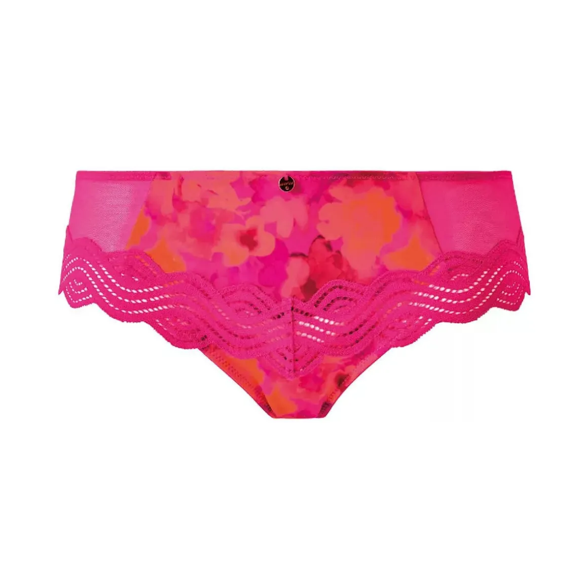 Shorty tanga rose Thaïs