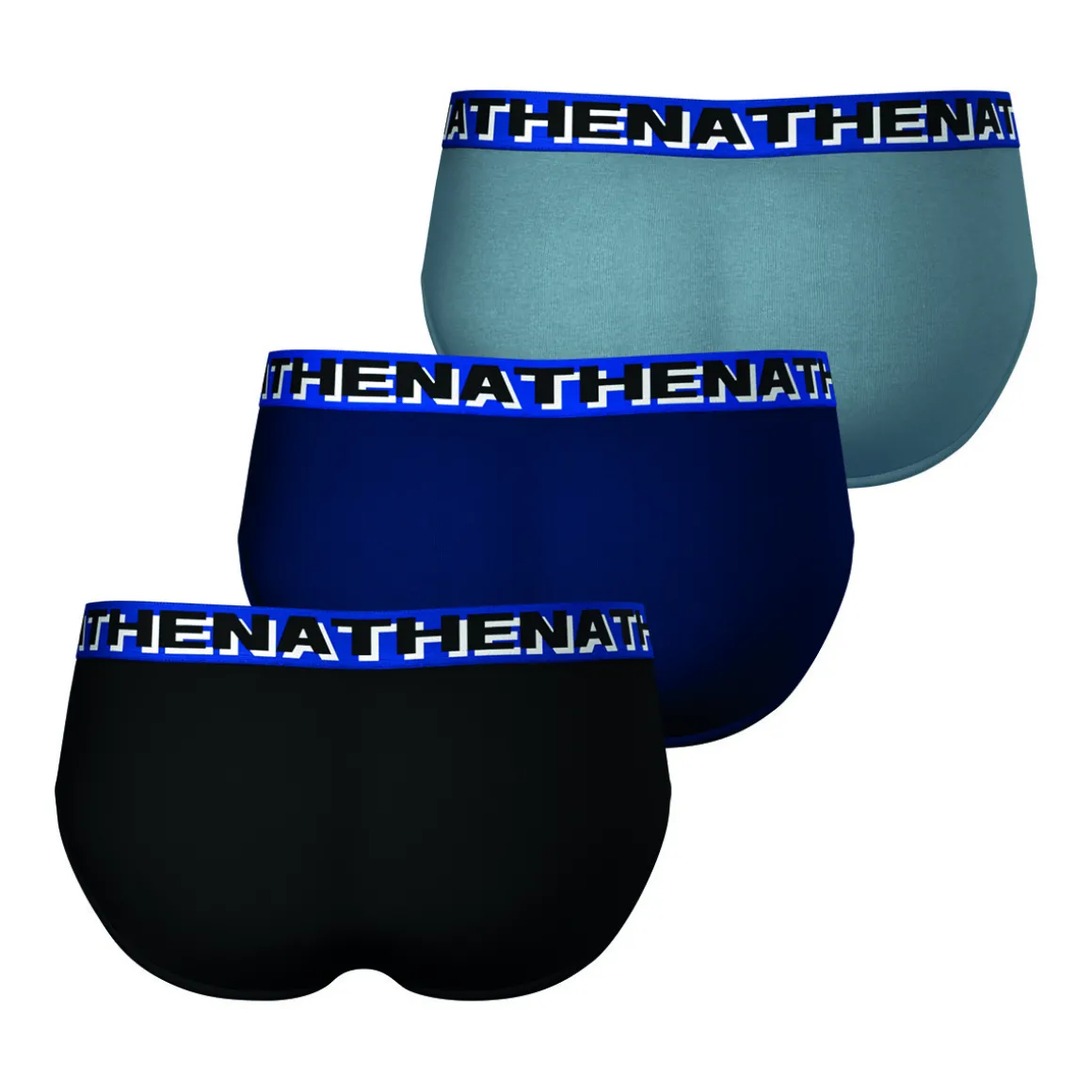 Slips, lot de 3, en coton confort