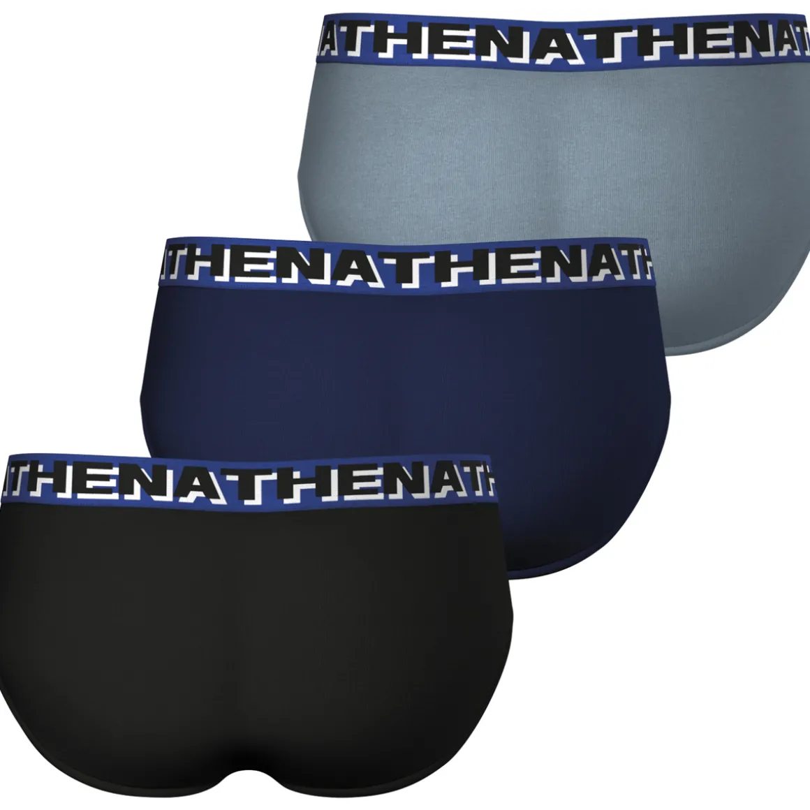 Slips, lot de 3, en coton confort