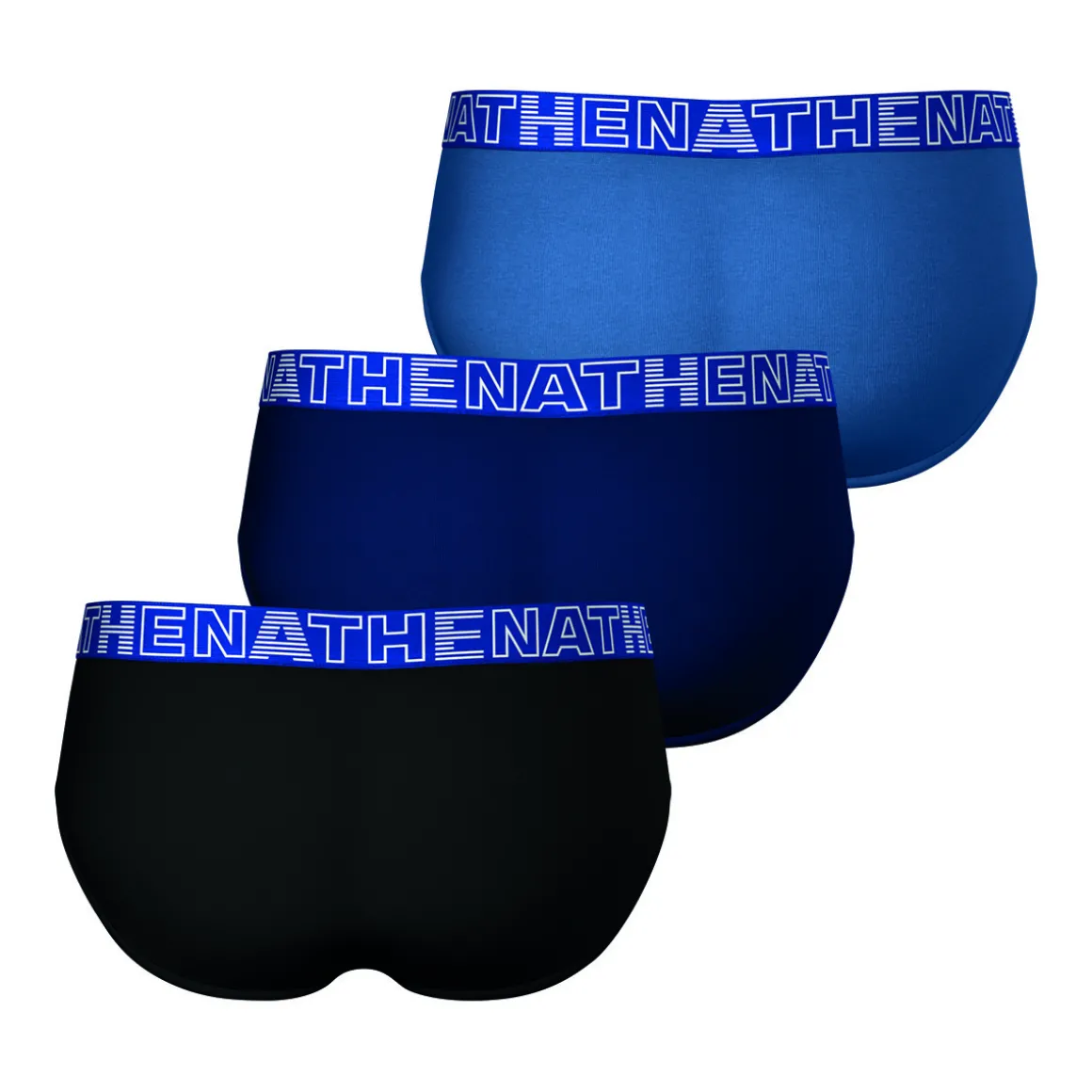 Slips, lot de 3, en coton confort