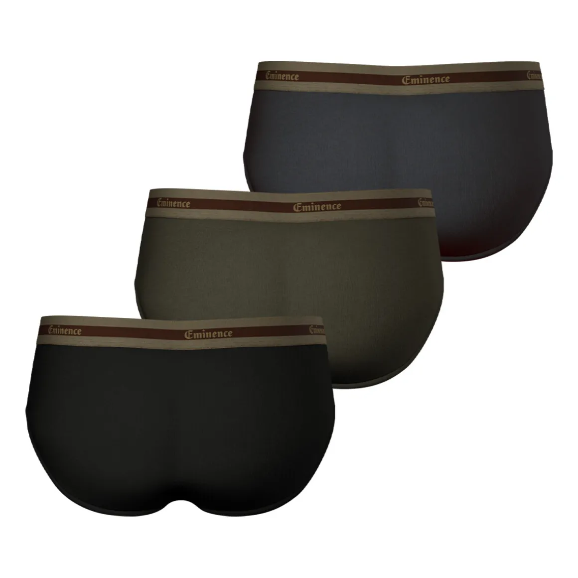 Slips, lot de 3, SELECTION COTON BIO