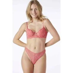 Soutien-gorge ampliforme coques moulées orange Symbole