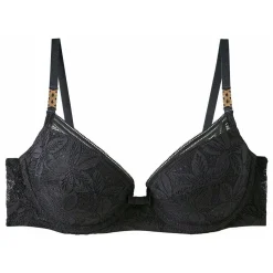 Soutien-gorge ampliforme coque moulée gris Paix