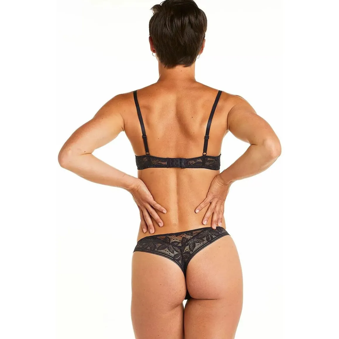 Soutien-gorge ampliforme coque moulée gris Paix