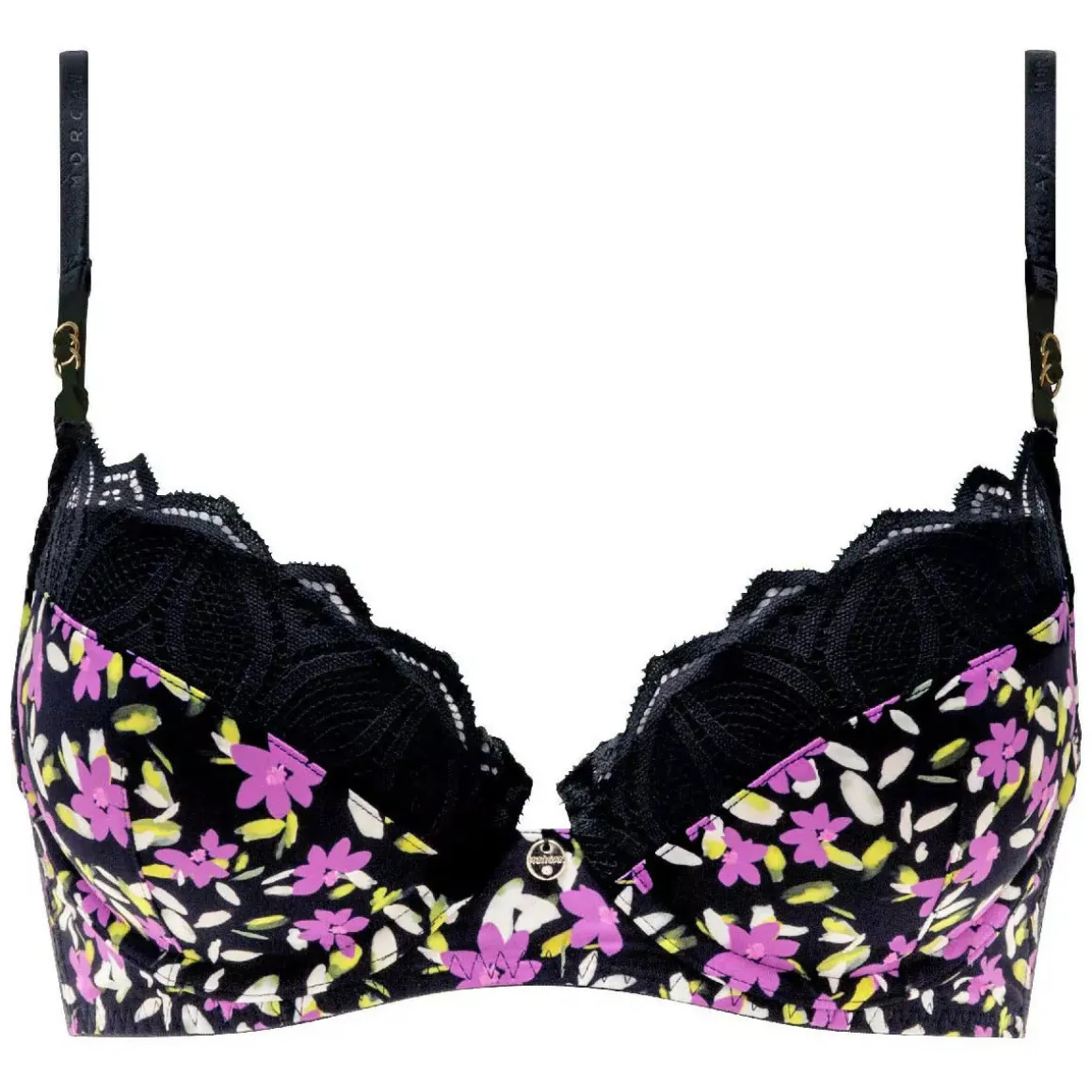 Soutien-gorge coques moulées noir Heloise