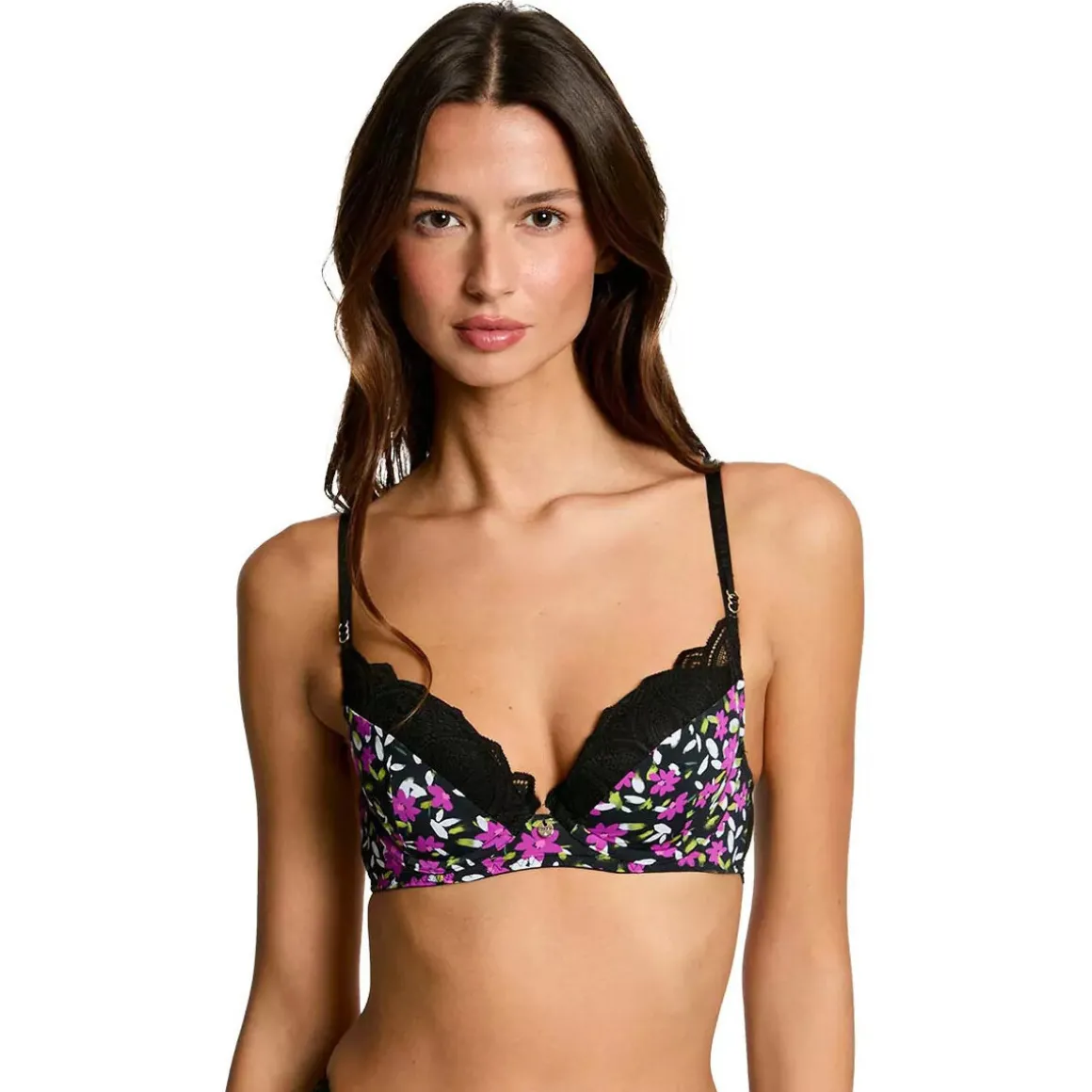 Soutien-gorge coques moulées noir Heloise