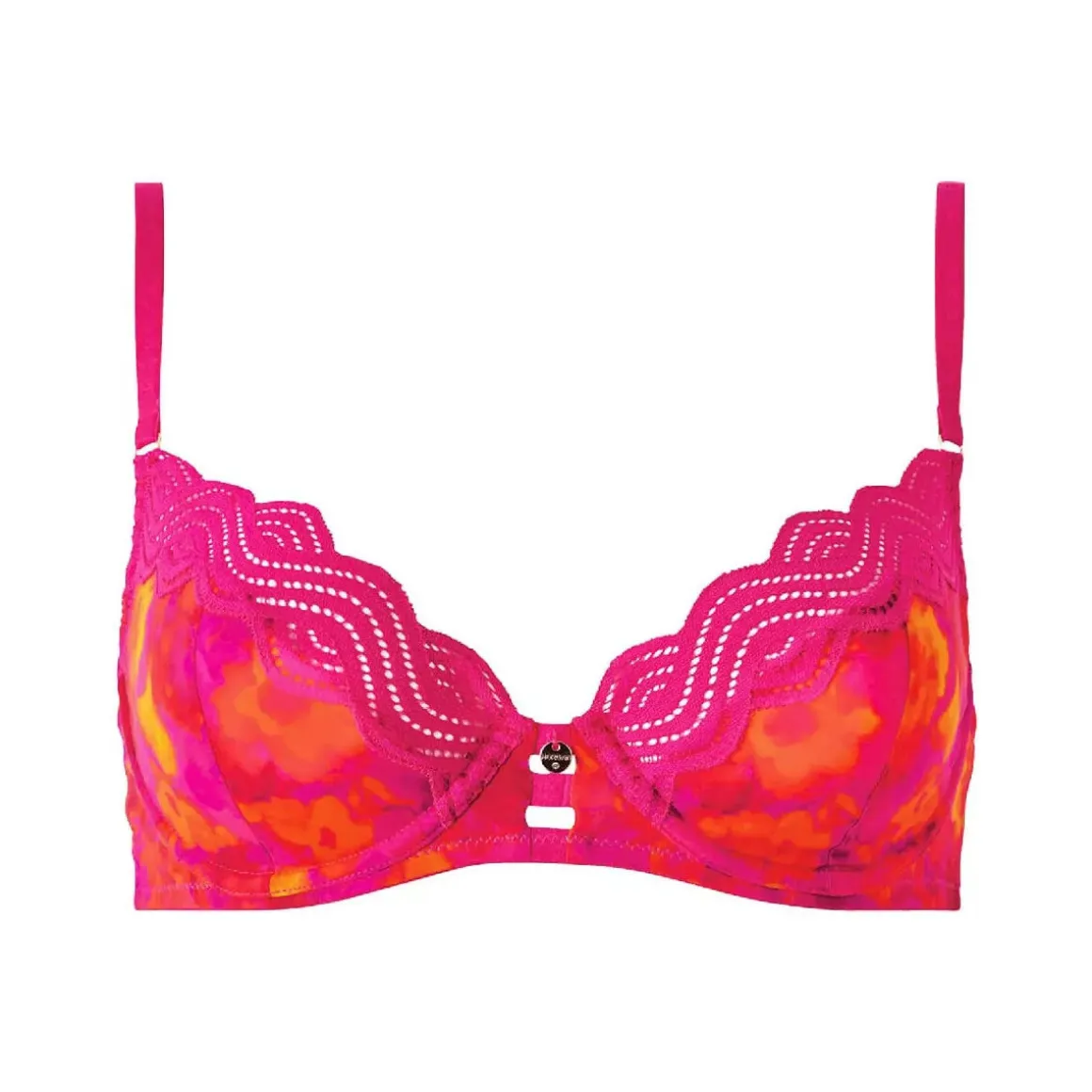 Soutien-gorge corbeille rose Thaïs