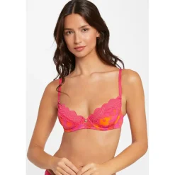 Soutien-gorge corbeille rose Thaïs