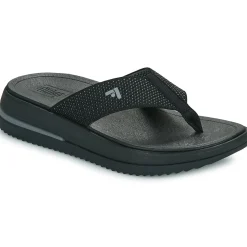 Surff Two-Tone Webbing Toe-Post Sandals