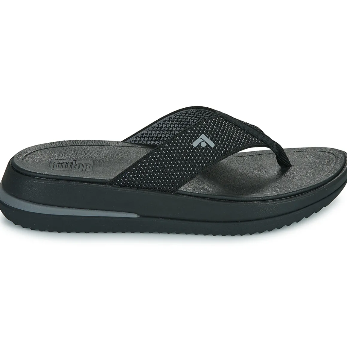 Surff Two-Tone Webbing Toe-Post Sandals
